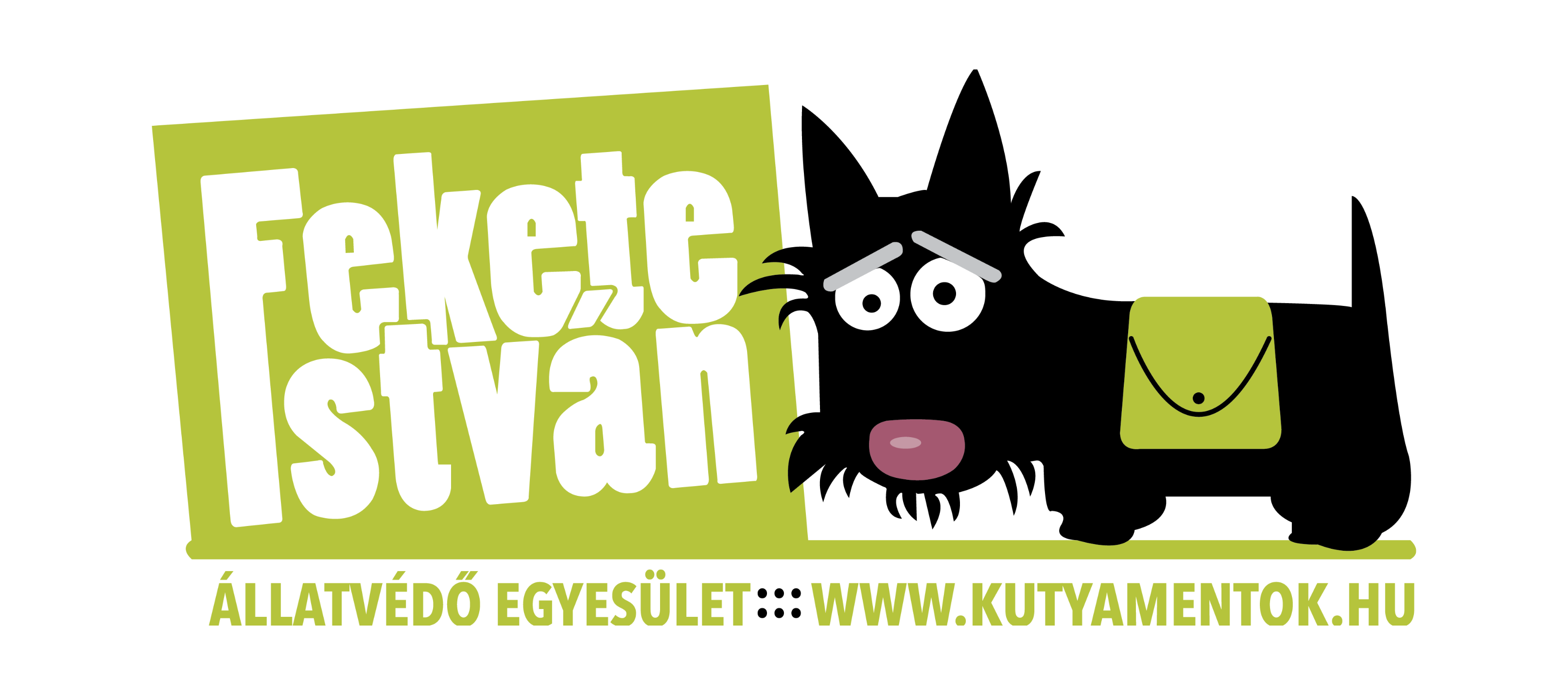 A Fekete István Állatvédő Egyesület logója